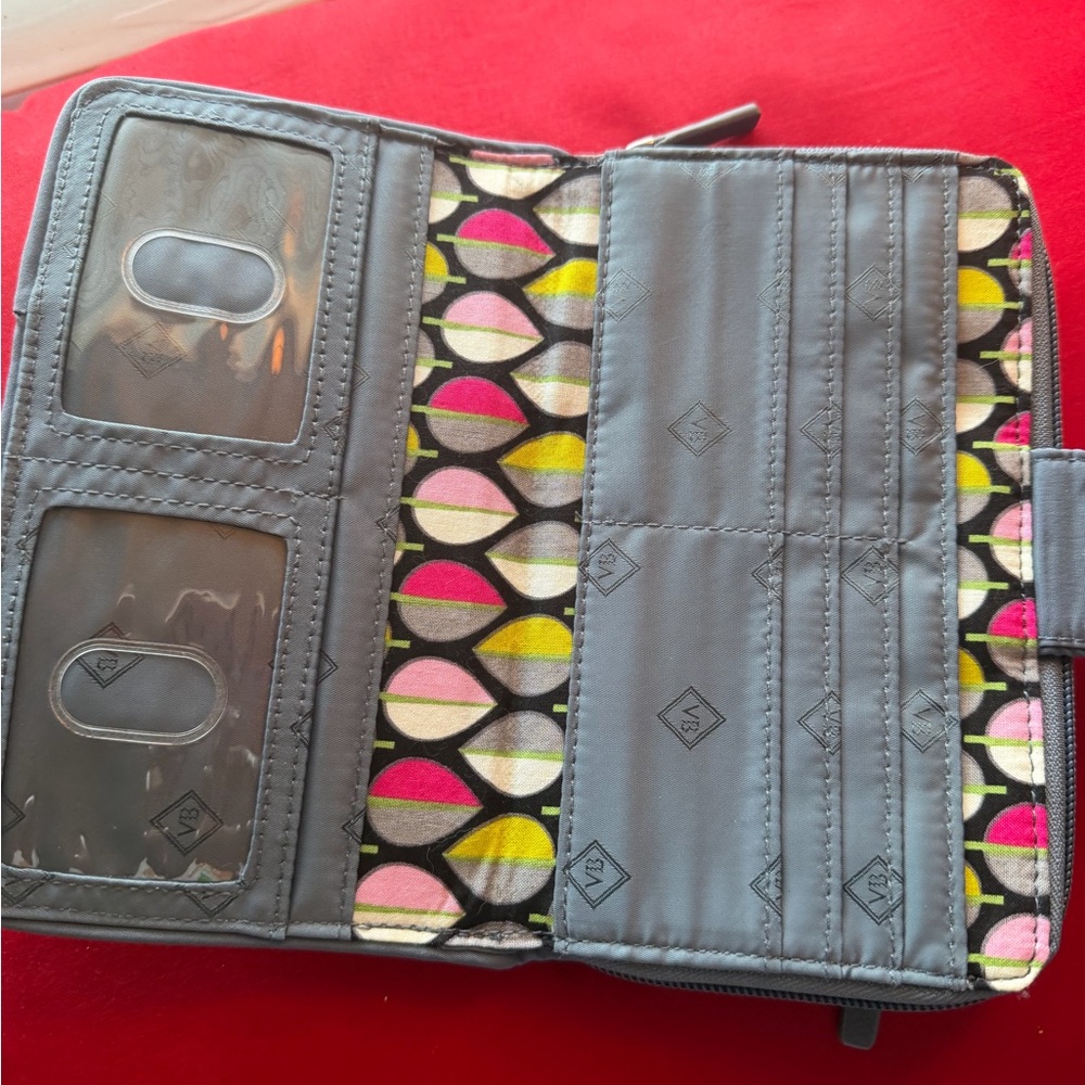 Vera Bradley Quilted Women's Wallet with Turn-Lock Closure - Picture 5 of 5